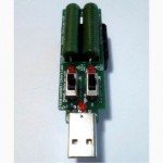 USB нагрузка с вентилятором на 1А 2А 3А, нагрузочный резистор, тестер емкости