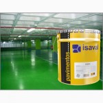 Краска для бетонных и цементных полов lSAVAL Изалпокс Эпоксидная 4 л, тонировка RAL