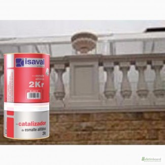 Эмаль-Лак ISAVAL 2КР Полиуретан 0.75 л - для защиты и декора металла, камня, бетона