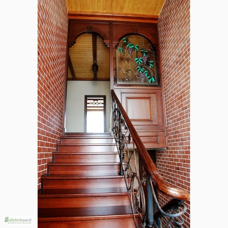 Фото 5. Лестницы из древесины