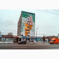 Художественное оформление фасадов зданий в стиле мурал-арт по Украине