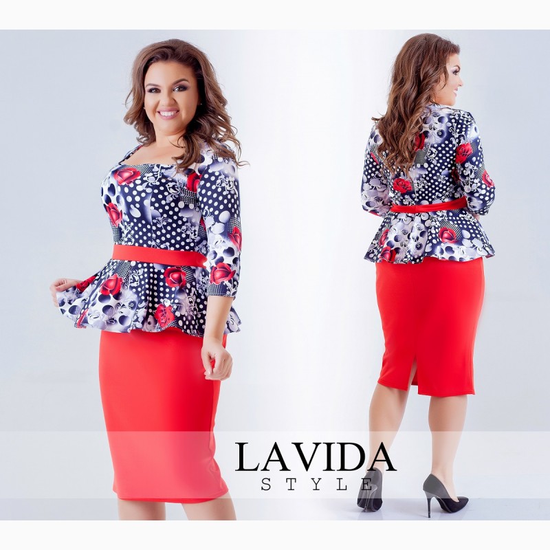 Фото 4. Женская одежда больших размеров от производителя Lavida