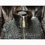 Оригинальная меховая куртка из каракуля распродажа