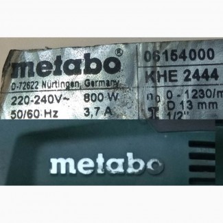 Запчасти на перфоратор Metabo KHE 2444 06154000