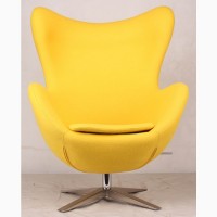 Кресло ЭГГ шертсяное, купить кресло EGG (Яйцо) для дома, офиса салона, студии Киев Украина