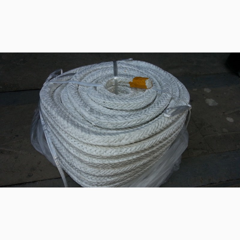 Фото 4. Асбестовый плетеный квадратный уплотнительный шнур для котла
