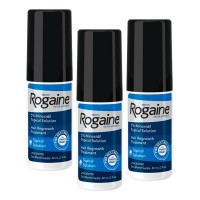 Регейн (Rogaine) в виде жидкости 5% миноксидил., упаковка 3флакона. Оригинал из США