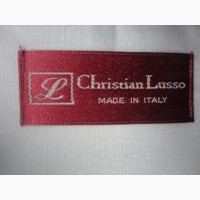 Белые мужские рубашки с длинным рукавом Christian Lusso (разные размеры)