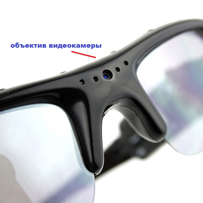 Фото 5. Солнцезащитные умные очки с цифровой НD камерой аудио-видео регистратор мини экшн-камера