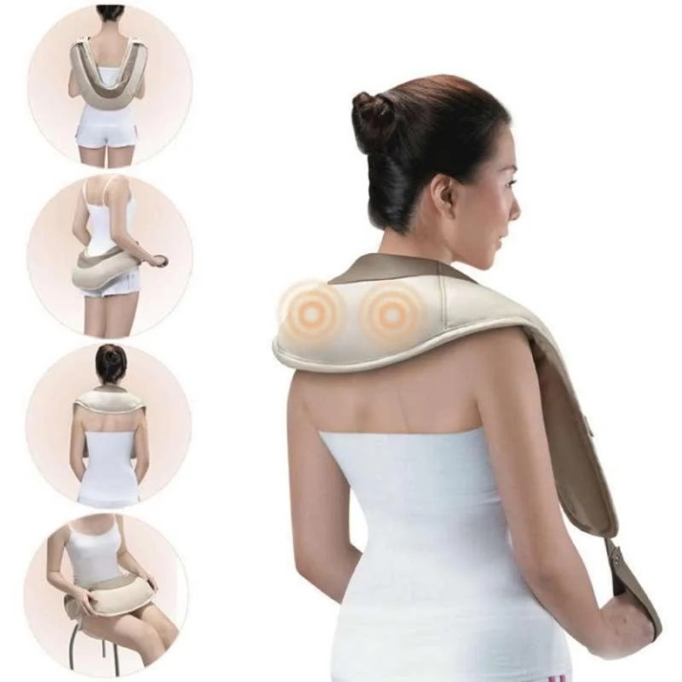 Фото 3. Cervical Massage Shawls Вибрационно-ударный вибромассажер для спины, плеч и шеи