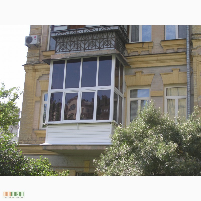 Фото 3. Остекление балкона. Утепление, обшивка. Раздвижные окна