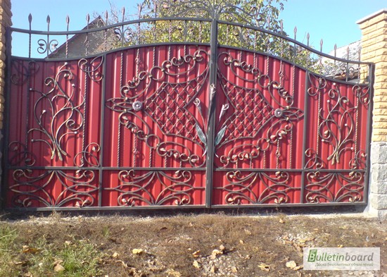 Фото 4. Забор и ворота из профнастила под ключ. Купить в Одессе