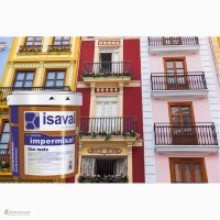 Фасадная краска ISAVAL Импермисаль Лисо (Испания) 4 л - Гарантия на покрытие - 15 лет