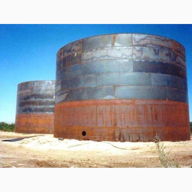 Фото 4. Резервуары для растительного масла, аммиачной воды, бензина объемом от 56 до 5000 м3