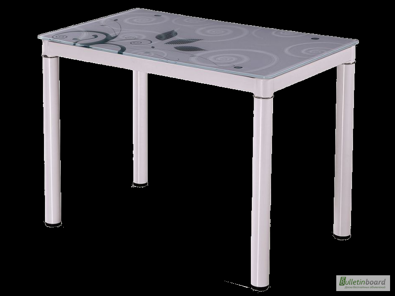 Фото 3. Стеклянный кухонный стол Damar ( 100 х 60 см) польской фирмы Signal