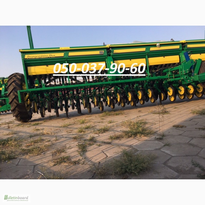 Фото 3. Мега зерновая Сеялка Harvest 630+транспортное устройство+прикатка давление на сошник 80 кг