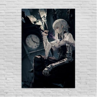 Картина на холсті Аніме - Violet Evergarden Dark 40x60 см
