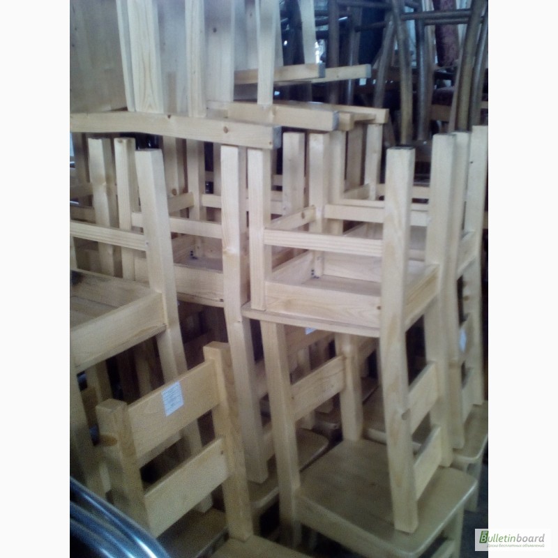 Фото 3. Стільці деревяні для кафе б/у
