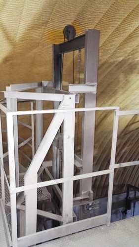Фото 5. СКЛАДСКОЙ консольный электрический подъёмник г/п 500 кг. ПОД ЗАКАЗ. Монтаж