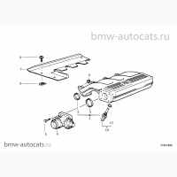Коллектор впускной БМВ E36, 1.8tds, BMW 2245437, BMW 11612245437