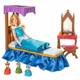Набор кукла Аврора Спальня Disney