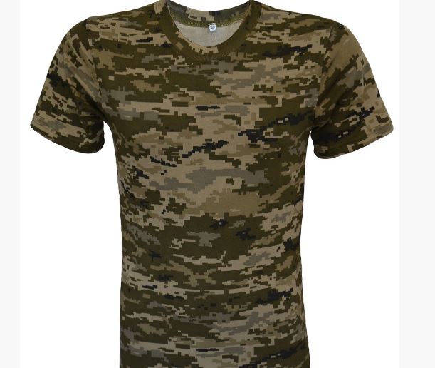 Армейские камуфляжные футболки