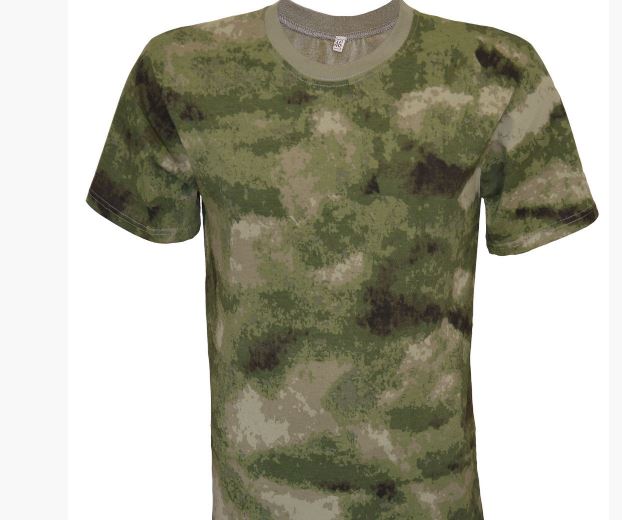 Фото 6. Армейские камуфляжные футболки
