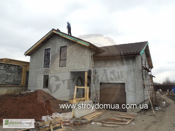 Фото 6. Строительство домов по канадской каркасной технологии в Харькове из сип панелей