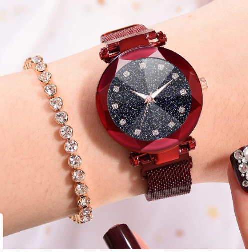 Фото 2. Часы женские Starry Sky Watch c магнитным ремешком