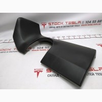Накладка декоративная под руль PVC BLACK Tesla model X S REST 1002405-15-G