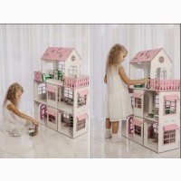 Дерев#039;яний ляльковий будиночок – мрія кожної дівчинки