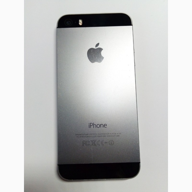 Фото 4. Смартфон Apple iPhone 5s 16GB Space Gray