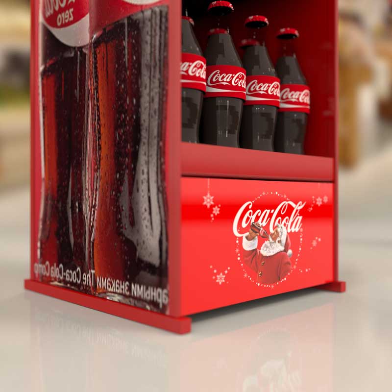 Фото 2. Торговая стойка Кока Кола. От производителя торгового оборудования Bendvis