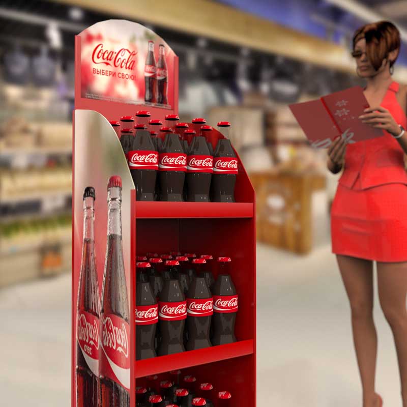 Фото 5. Торговая стойка Кока Кола. От производителя торгового оборудования Bendvis