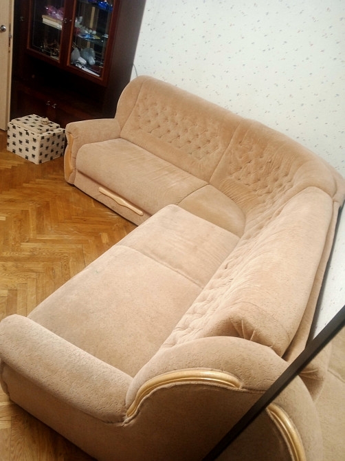 Фото 3. Кутовий диван та розкладне крісло- гарнітурriE