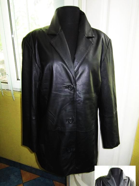 Оригинальная стильная женская кожаная куртка. Лот 182