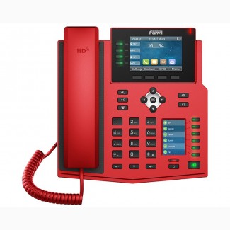 Fanvil X5U-R, sip телефон 16 SIP акаунтів, USB, PoE (запис телефонних розмов)