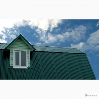 Профнастил зелённый цена за лист, металлопрофиль для крыши