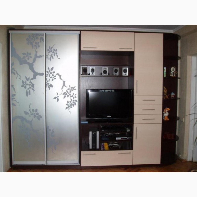 Фото 10. Изготовление шкафов-купе для гостиной под заказ Сумы, Киев