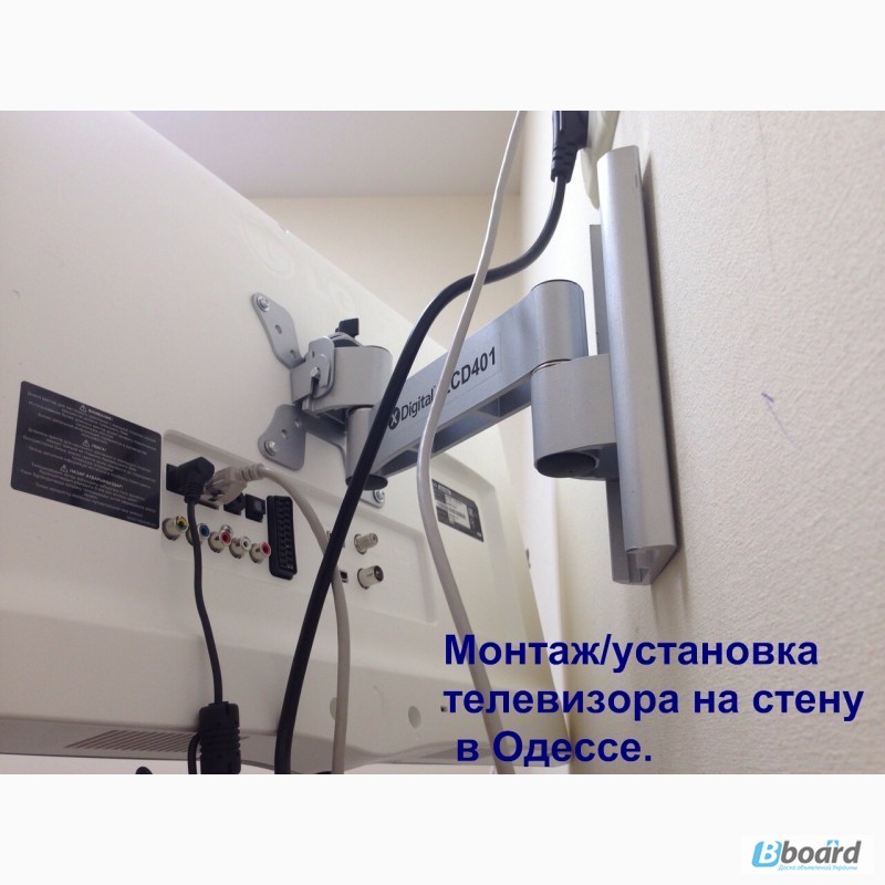 Фото 17. Повешу LED tv телевизор на стену Одесса.монтаж и настройка smart TV