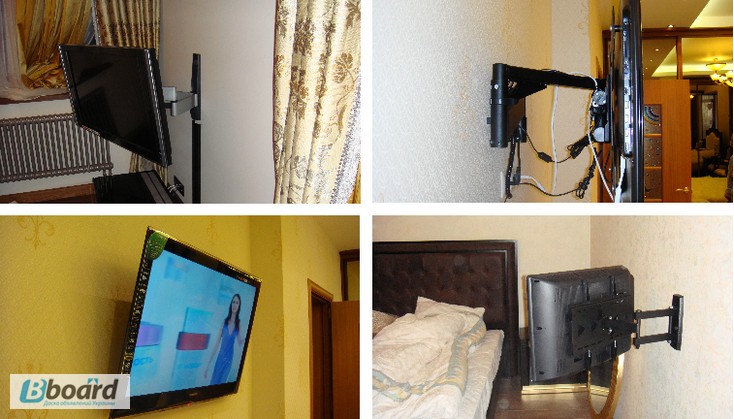 Фото 3. Повешу LED tv телевизор на стену Одесса.монтаж и настройка smart TV