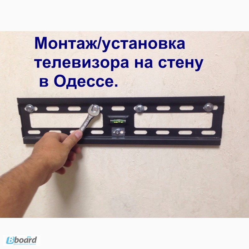 Фото 4. Повешу LED tv телевизор на стену Одесса.монтаж и настройка smart TV
