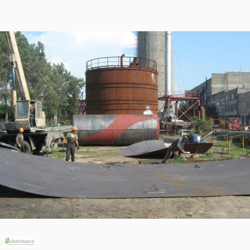 Ремонт резервуаров вертикальных стальных РВС 100 - 10000 куб.м