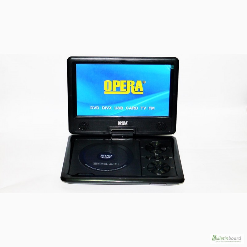Фото 2. 9, 8 Портативный DVD плеер Opera аккумулятор TV тюнер USB