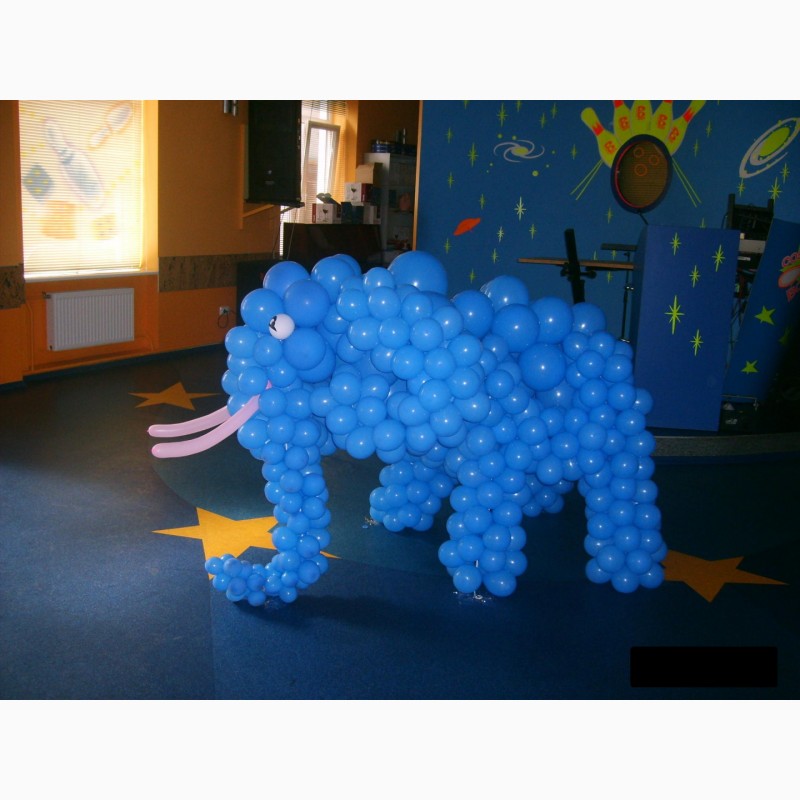 Фото 10. Фигура мультяшная из шаров для детей и взрослых