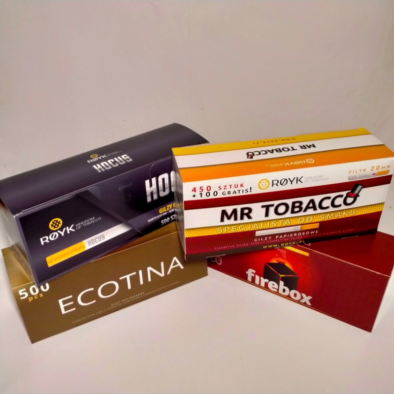 Фото 5. Гильзы для сигарет, сигаретные гильзы, гильзы для табака HOCUS+FireBoх Гильзы для сигарет