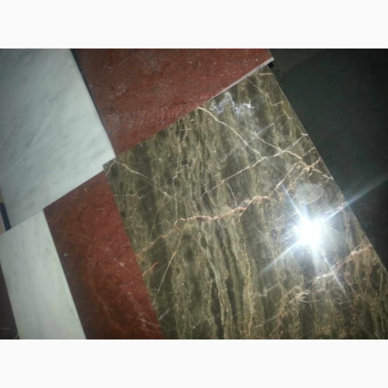 Фото 10. Черный испанский мрамор в слябах с белыми прожилками, толщина 30 мм
