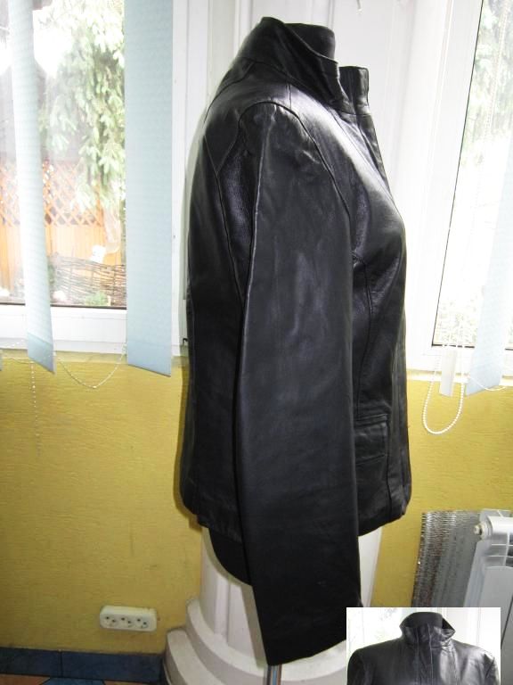 Фото 6. Оригинальная стильная женская кожаная куртка CANDA. Лот 184