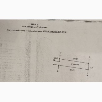 Продам участок в пригороде Киева 5 м