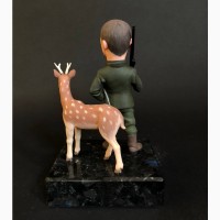 Шаржевая статуэтка охотник по фото, шаржевые статуэтки под заказ